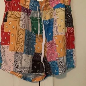 Bandanna shorts
